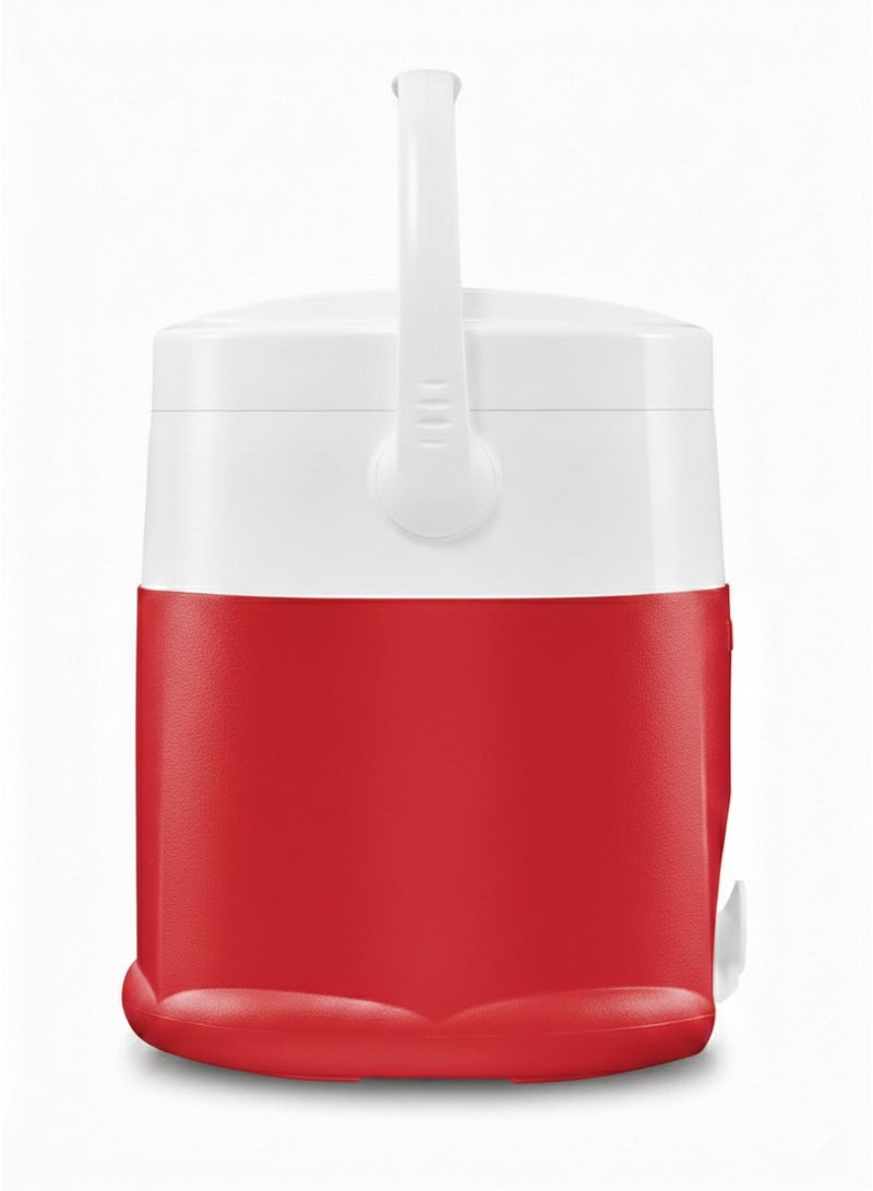 تانك كولمان أيس تانك لحفظ المياه والثلج، 12 لتر، مزود بميكروفلتر - أحمر/أبيض - Image 2